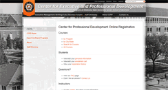 Desktop Screenshot of osucepd.com